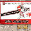 Royal Pontiac Racing Team 2'x3' Garage Shop Banner