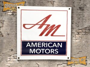 AMC American Motors 2'x2' Garage Shop Banner
