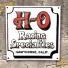 H-O Racing Specialties 2'x2' Garage Shop Banner