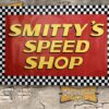 Smitty's Speed Shop Hollywood Knights 2'x3' Garage Shop Banner