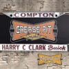 Harry C Clark Buick Compton License Plate Frame Tribute