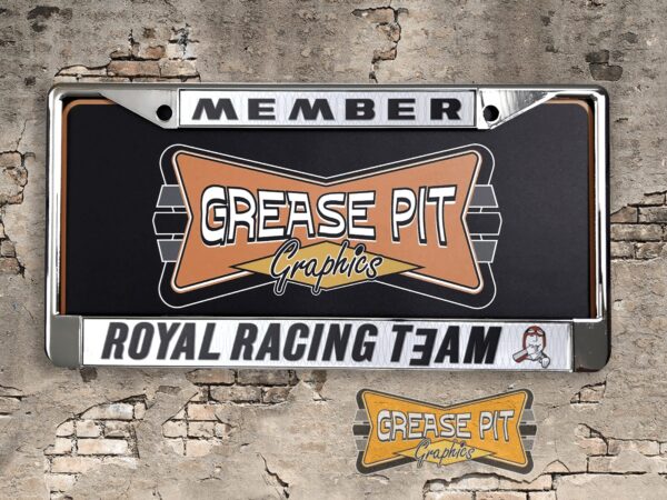 Member Royal Pontiac Racing Team License Plate Frame