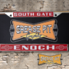 Enoch Chevrolet South Gate License Plate Frame Tribute