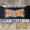Hovey Dallas Chevrolet Gardenia License Plate Frame Tribute