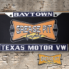 Texas Motor VW Baytown License Plate Frame Tribute