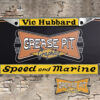 Vic Hubbard Speed & Marine Speed Shop License Plate Frame Tribute