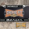 Berger Chevrolet License Plate Frame Tribute- Bowtie