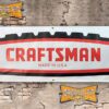 CRAFTSMAN-1960s-1970s-Vintage-Crown-Logo Garage Shop Banner
