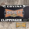 Clippinger Chevrolet Covina California License Plate Frame Tribute