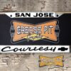 Courtesy Chevrolet San Jose License Plate Frame Tribute
