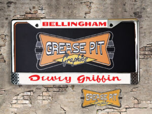 Dewey Griffin Oldsmobile License Plate Frame Tribute- Olds Performance Dealer
