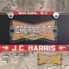 JC Harris Pontiac Wilson License Plate Frame