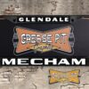 Mecham Pontiac Glendale License Plate Frame Trans Am Performance Dealer Tribute