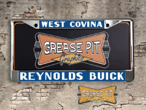 Reynolds Buick West Covina License Plate Frame Tribute- Buick Performance Dealer