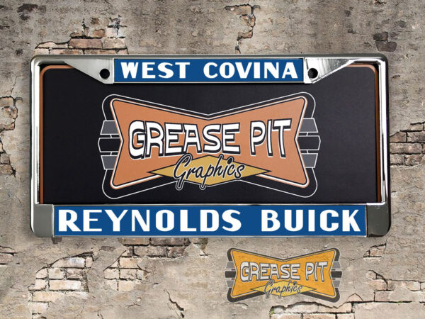 Reynolds Buick West Covina License Plate Frame Tribute Buick Performance Dealer