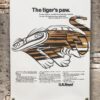Uniroyal The Tiger's Paw 2'x3' Garage Shop Banner