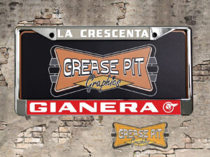 Gianera Pontiac La Cresenta License Plate Frame