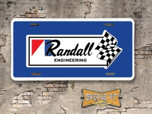 Randall Engineering AMC American Motors License Plate