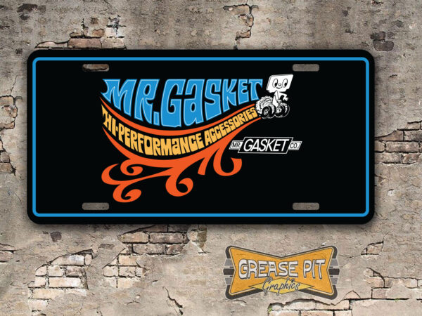 Mr Gasket Hi-Performance Accessories License Plate