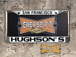 Hughson's Ford San Francisco License Plate Frame