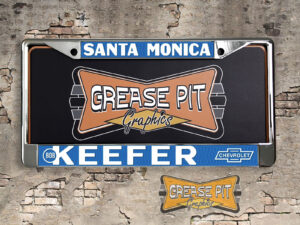 Keefer Chevrolet Santa Monica License Plate Frame