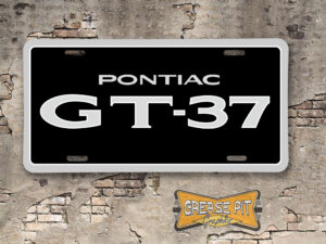 Pontiac GT-37 Booster License Plate