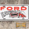Vintage Style Hot Rod Ford Eater Booster License Plate