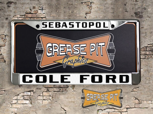 Cole Ford Sebastopol License Plate Frame