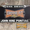 John Hine Pontiac San Diego License Plate Frame
