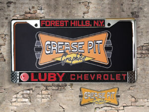 Luby Chevrolet Forest Hills License Plate Frame