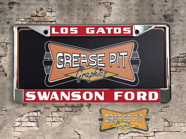 Swanson Ford Los Gatos License Plate Frame