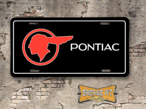 Pontiac Booster License Plate