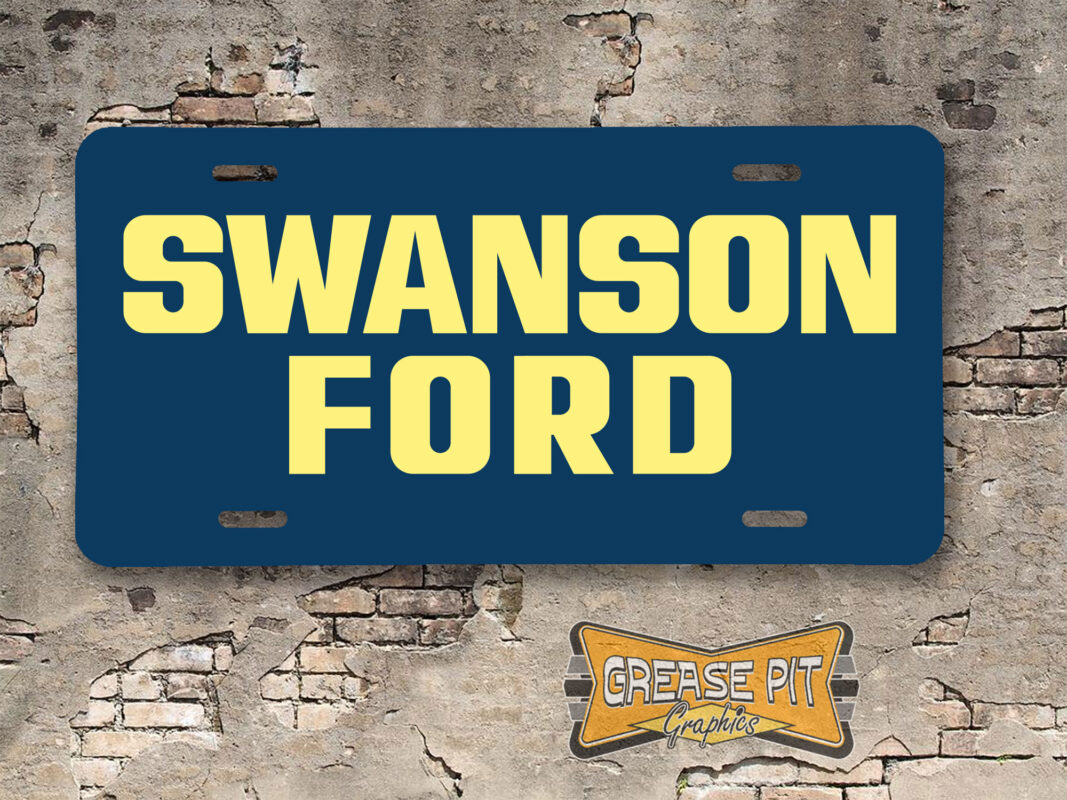 Ford License Plates Grease Pit Graphics ford-license-plates-grease-pit-graphics