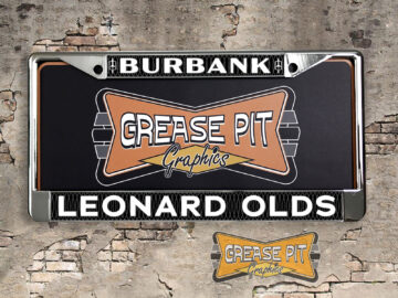Leonard Oldsmobile Burbank License Plate Frame