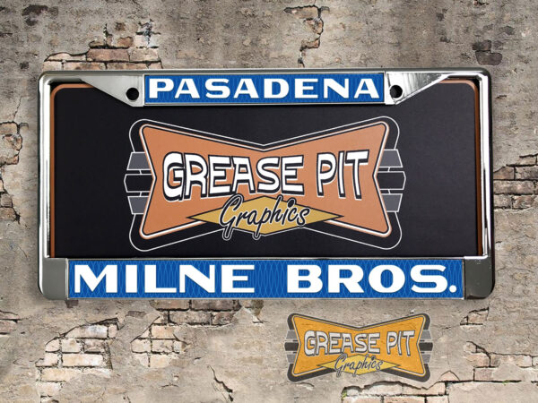 Milne Bros Jeep Dealer License Plate Frame