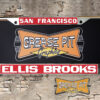 Ellis Brooks Chevrolet San Francisco Dealer License Plate Frame Red