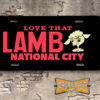 Love That Lamb Chevrolet Booster License Plate Insert National City