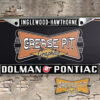 Dolman Pontiac License Plate Frame Inglewood Hawthorne
