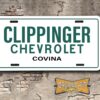 Clippinger Chevrolet in Covina Booster License Plate