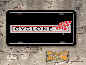 Mercury Cyclone License Plate