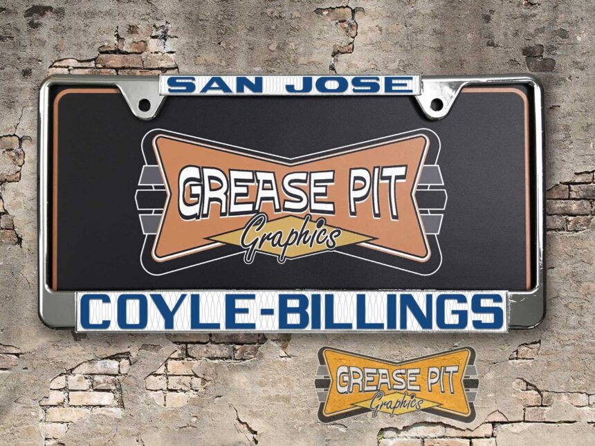 Coyle Billings Chevrolet License Plate Frame San Jose