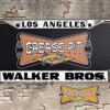 Walker Brothers Jeep Dealership License Plate Frame Los Angeles