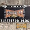 Albertson Oldsmobile License Plate Frame Culver City