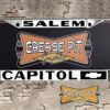 Reproduction Capitol Chevrolet License Plate Frame Salem