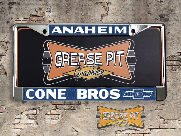 Cone Bros Chevrolet Anaheim License Plate Frame
