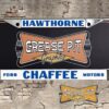 Reproduction Chaffee Motors Ford License Plate Frame Hawthorne